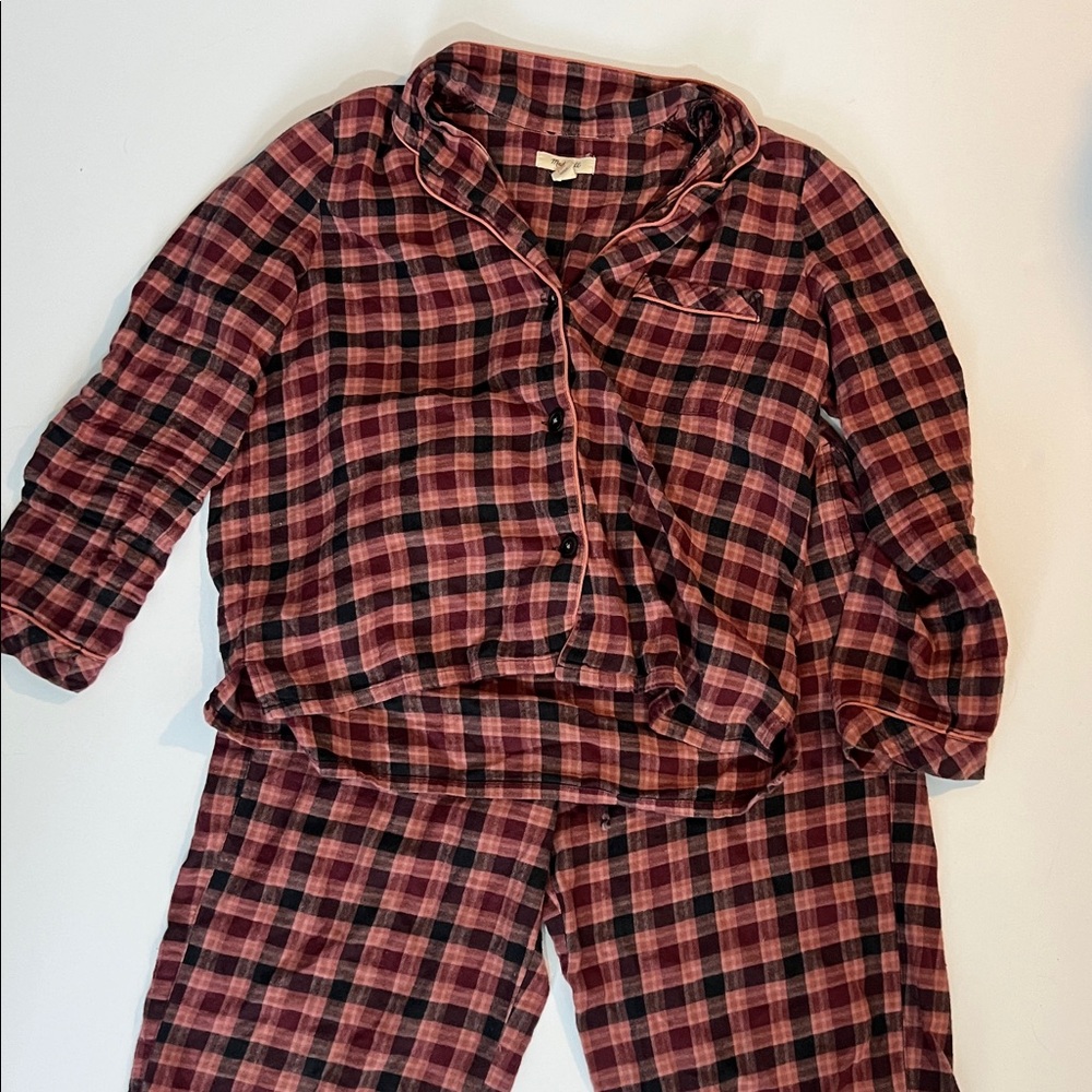 Madewell Flannel Bedtime Pajama Set - Picture 5 of 8